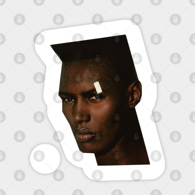 grace jones - living my life Sticker by goatboyjr